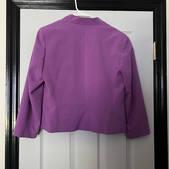 Nine West Purple Blazer size 10 - Picture 2 of 6